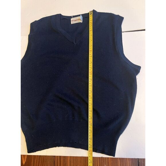Mcgregor Mens Blue Vest Mcgregor 100% Acrylic Eclectic Grandpa - Picture 6 of 6